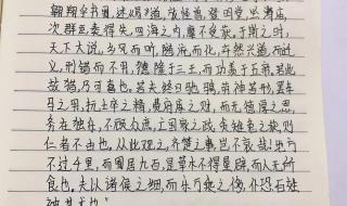 手抄上林赋是什么梗