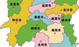 湖南地图全图高清版