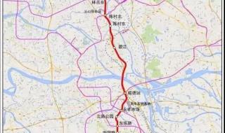 广州最新地铁线路图